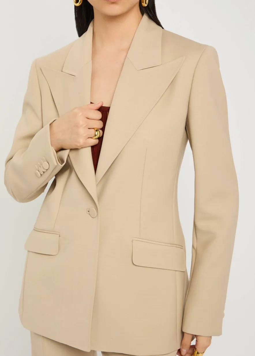 Leiva wool blazer