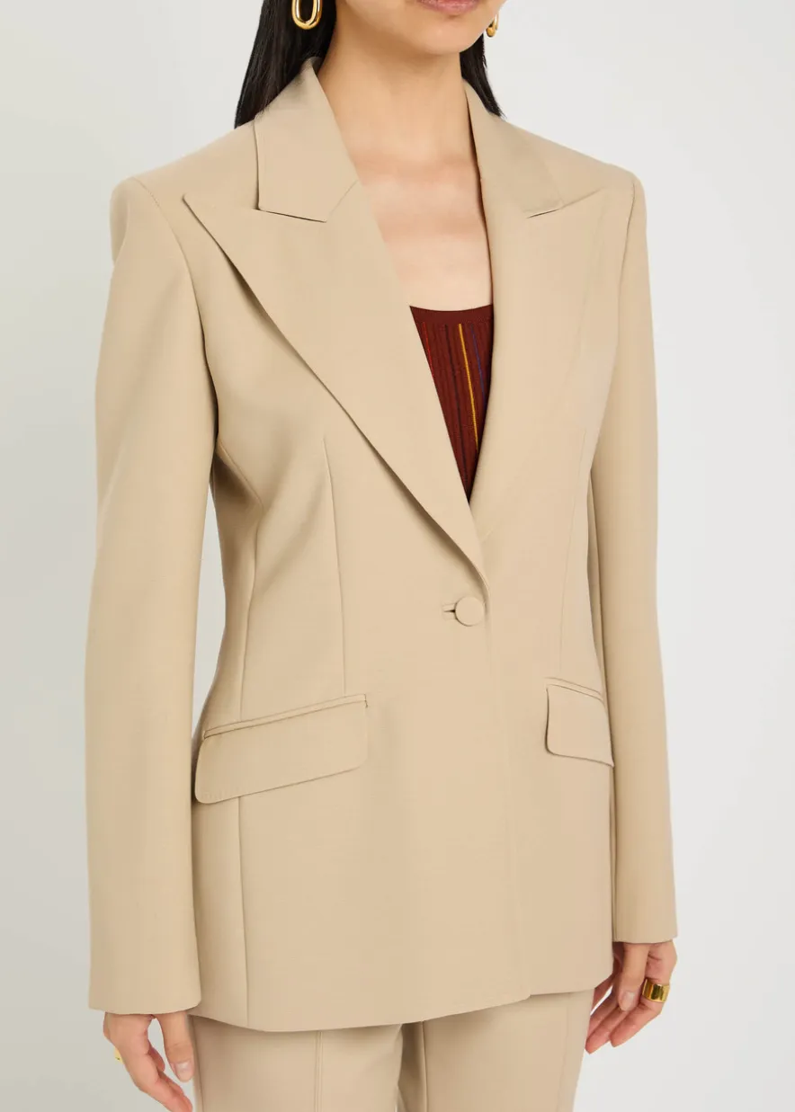 Leiva wool blazer
