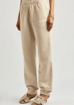 Le Jogging logo cotton sweatpants