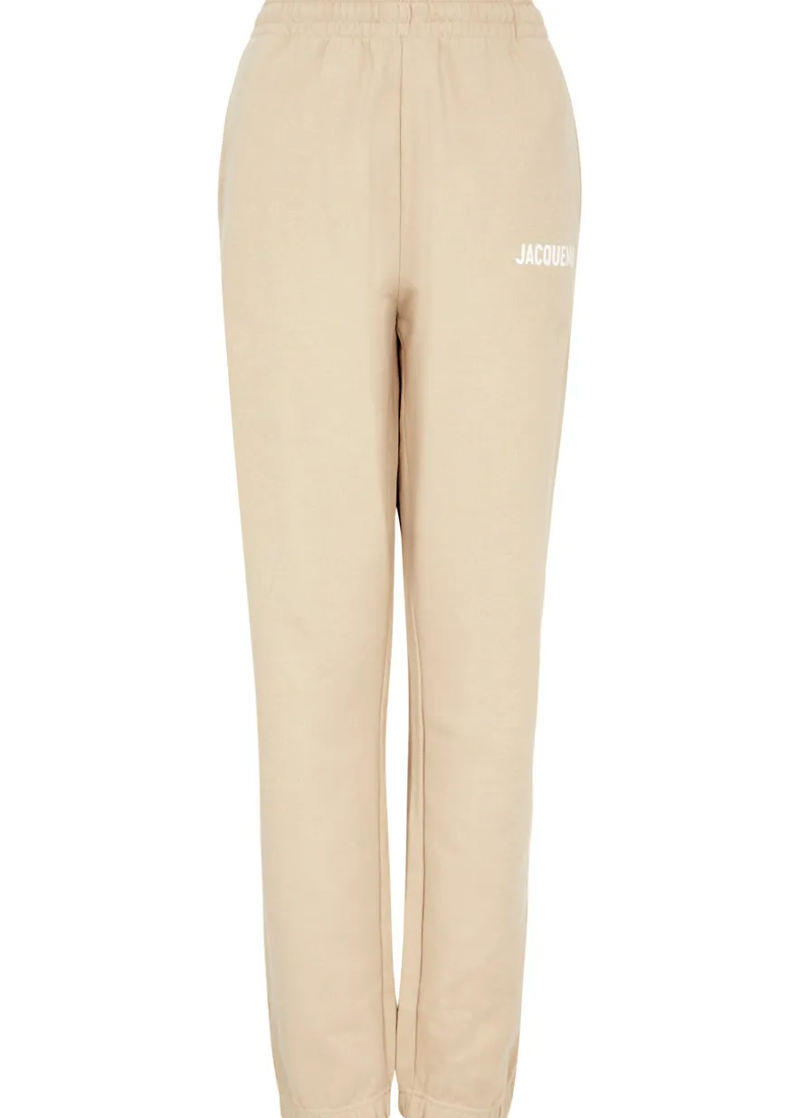 Le Jogging logo cotton sweatpants