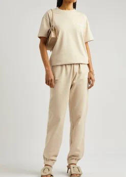 Le Jogging logo cotton sweatpants