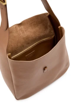 Le 5 à 7 large leather hobo bag