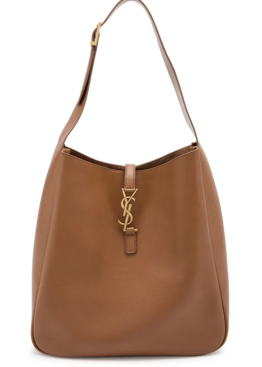 Le 5 à 7 large leather hobo bag