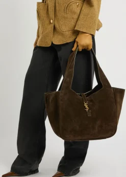 Le 5 à 7 large suede shopper tote bag