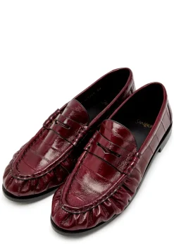Le Loafer 15 glossed leather loafers