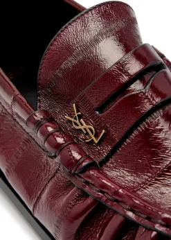Le Loafer 15 glossed leather loafers
