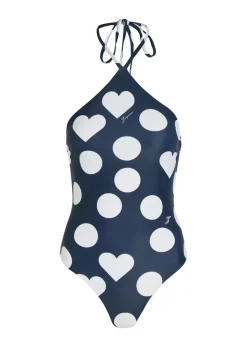 Le Maillot Bastide polka dot swimsuit