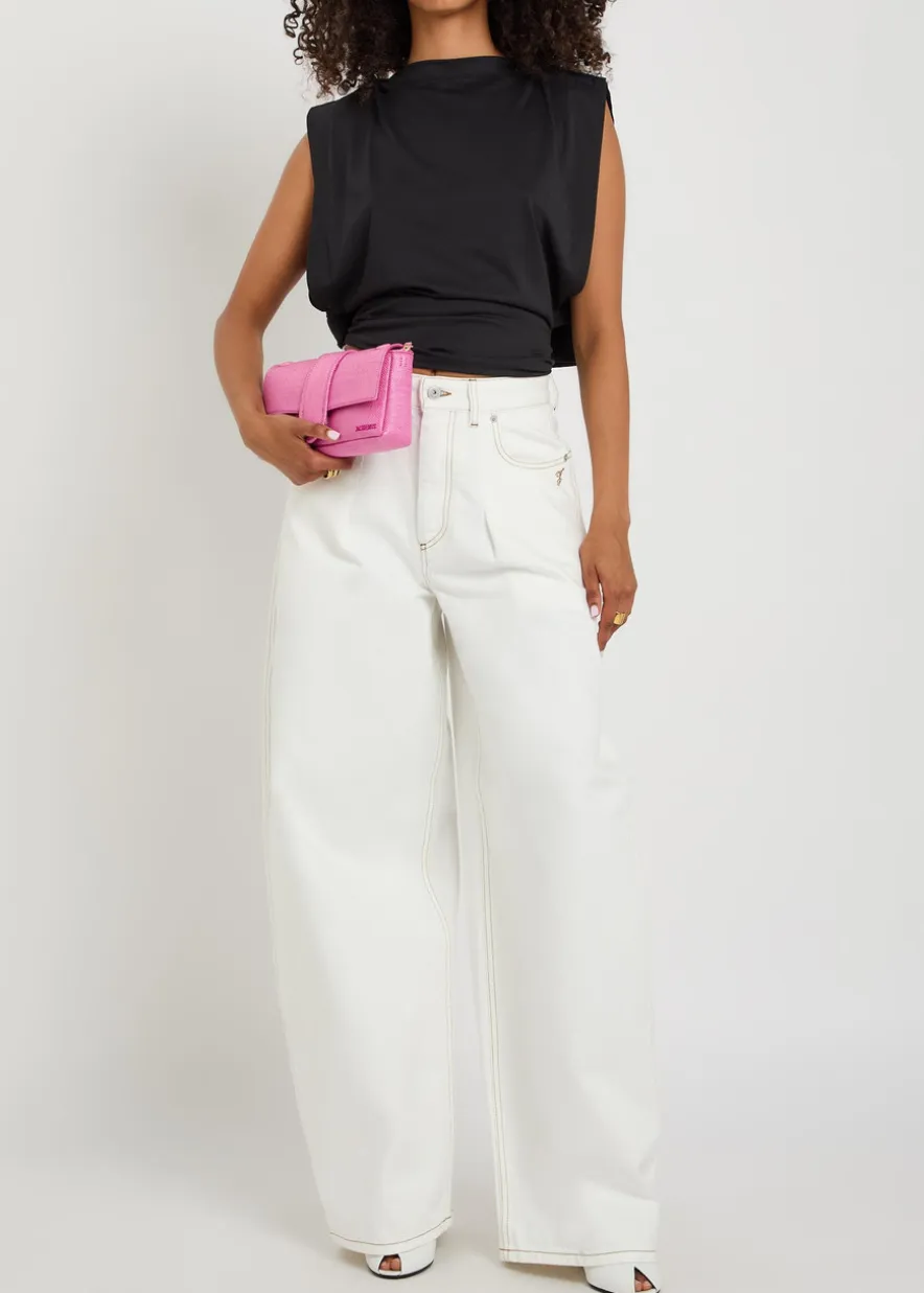 Le Marcel Moisson open-back paper-blend top