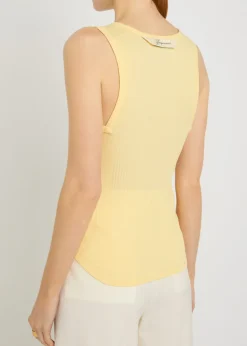 Le Marcel Rone Carre cotton tank top