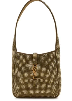 Le 5 à 7 mini embellished satin shoulder bag