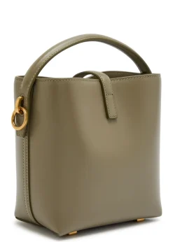 Le 37 mini leather bucket bag