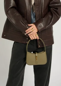 Le 5 à 7 mini leather top handle bag