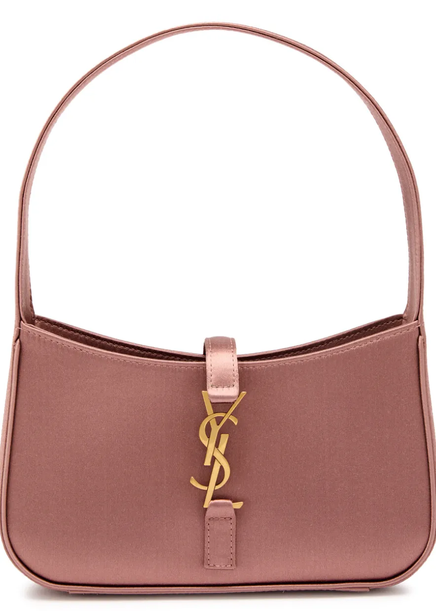 Le 5 à 7 mini satin top handle bag