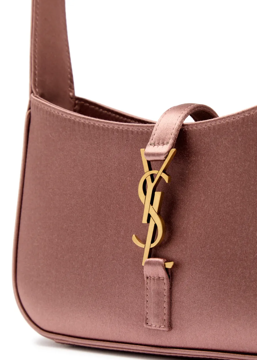 Le 5 à 7 mini satin top handle bag