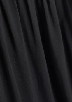 Lenise linen and jersey maxi dress
