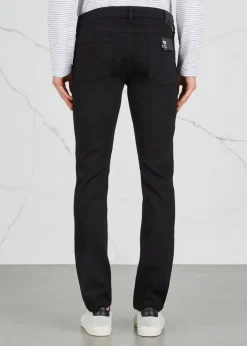 Lennox black slim-leg jeans