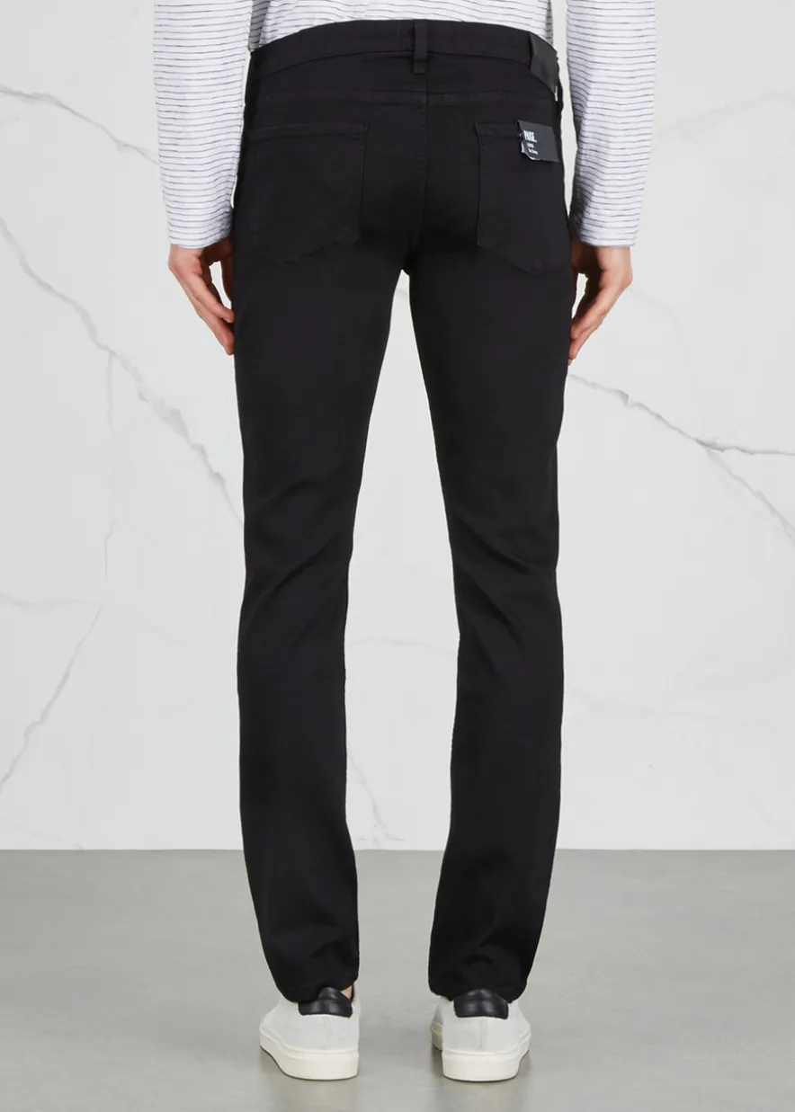 Lennox black slim-leg jeans