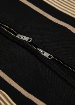 Lennox striped cotton and cashmere-blend jumper