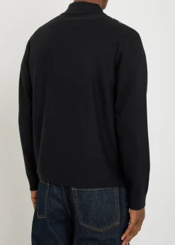 Lennox striped cotton and cashmere-blend jumper