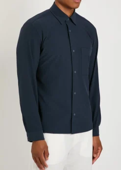 Leo stretch-weave shirt
