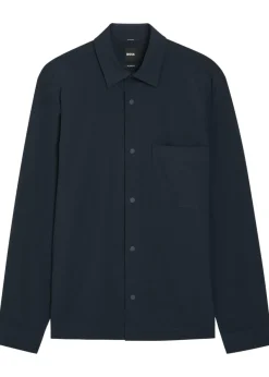 Leo stretch-weave shirt