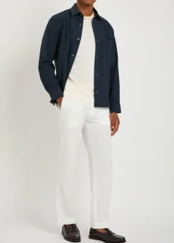 Leo stretch-weave shirt