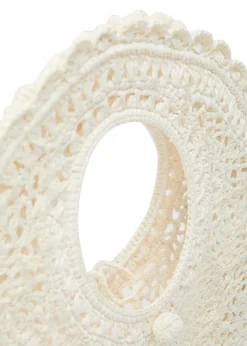 Le Petit Rond Spiaggia raffia basket bag