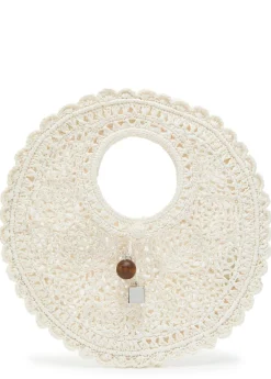 Le Petit Rond Spiaggia raffia basket bag