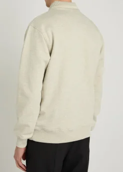 Le Polo Drôle logo-embroidered cotton polo jumper