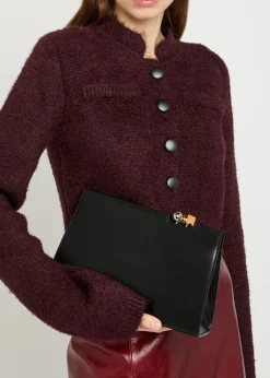 Le Salon leather shoulder bag