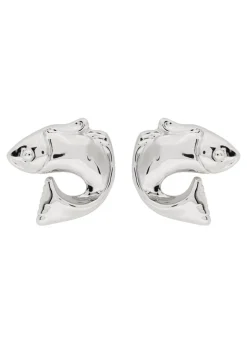 Les Boucles Poisson fish drop earrings
