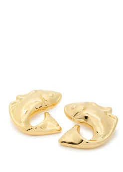 Les Boucles Poisson fish drop earrings