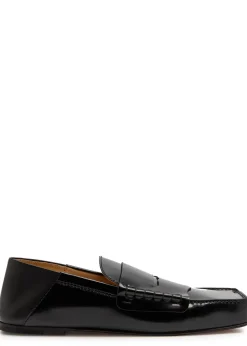 Les Carre patent leather loafers