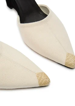 Les Espadrilles 80 canvas wedge sandals