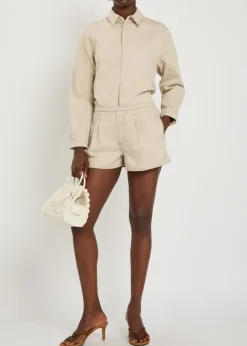 Le Short De-Nimes Amelo cotton-blend shorts