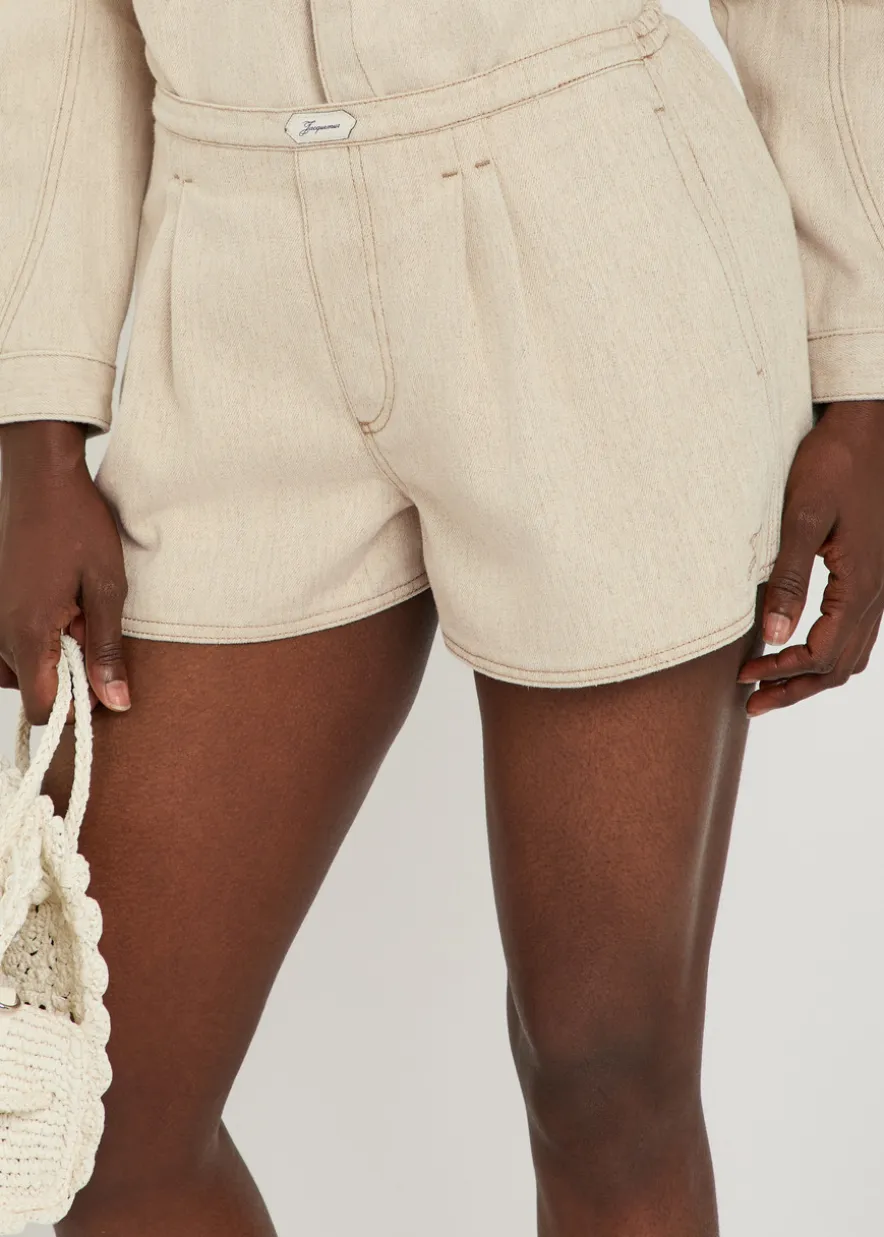 Le Short De-Nimes Amelo cotton-blend shorts
