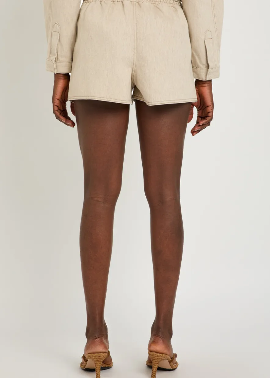 Le Short De-Nimes Amelo cotton-blend shorts
