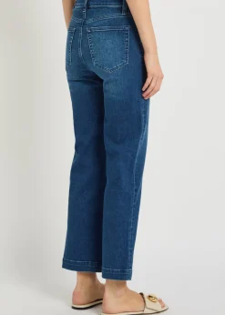 Le Sleek straight-leg jeans