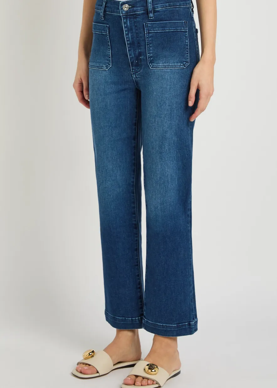 Le Sleek straight-leg jeans