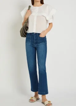 Le Sleek straight-leg jeans