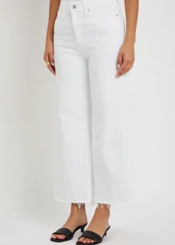 Le Slim Palazzo cropped wide-leg jeans