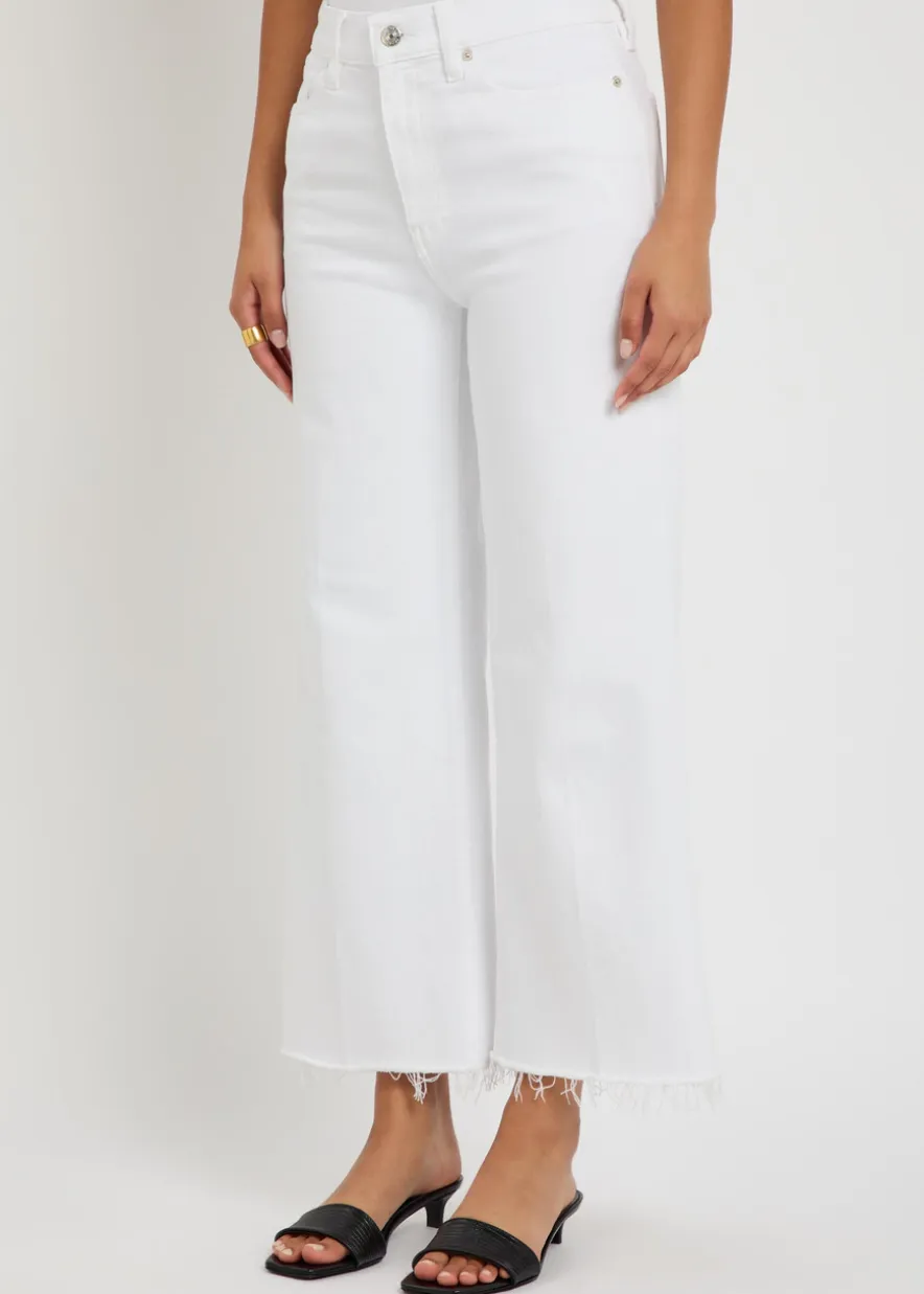Le Slim Palazzo cropped wide-leg jeans