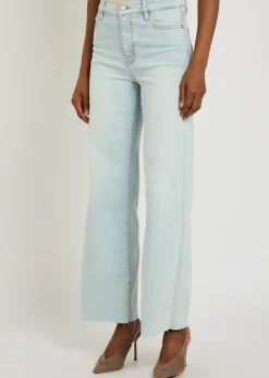Le Slim Palazzo straight-leg jeans
