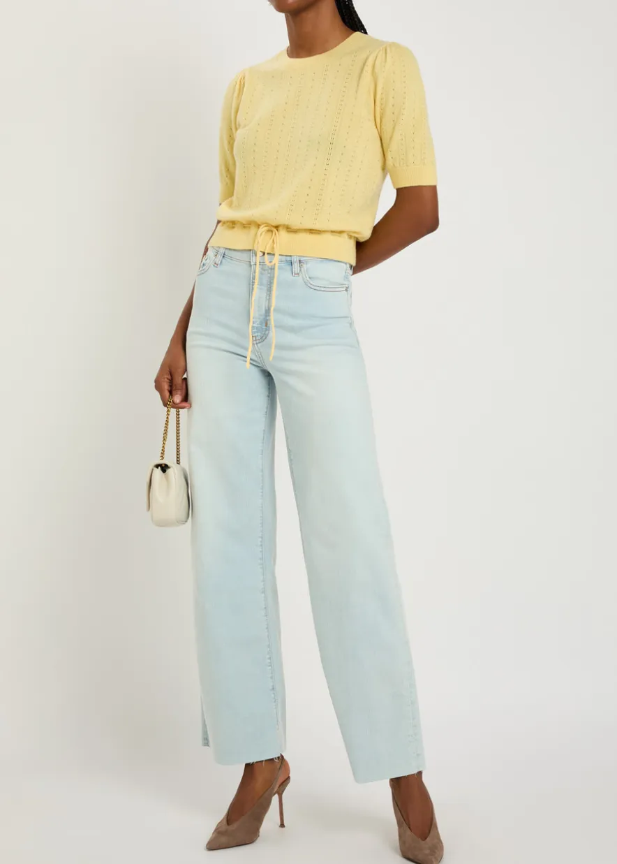 Le Slim Palazzo straight-leg jeans