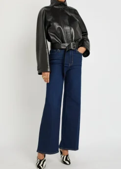 Le Slim Palazzo wide-leg jeans