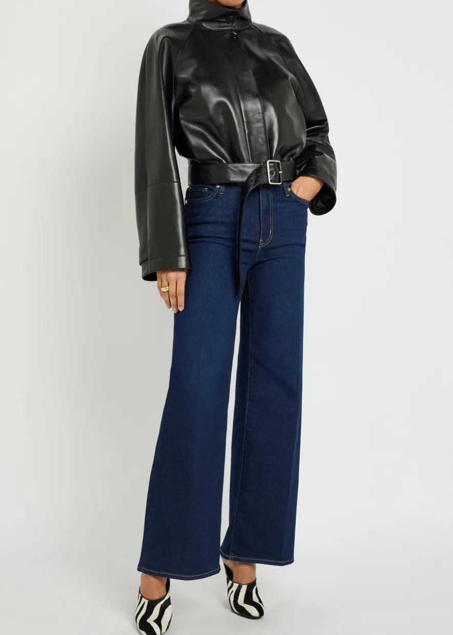 Le Slim Palazzo wide-leg jeans