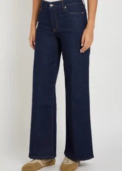 Le Slim Palazzo wide-leg jeans
