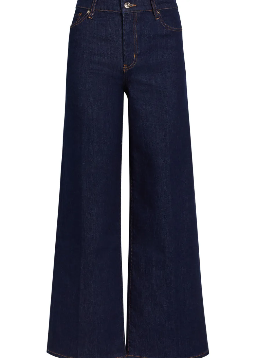 Le Slim Palazzo wide-leg jeans