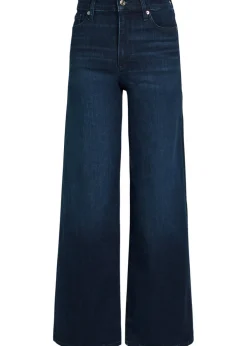 Le Slim Palazzo wide-leg jeans