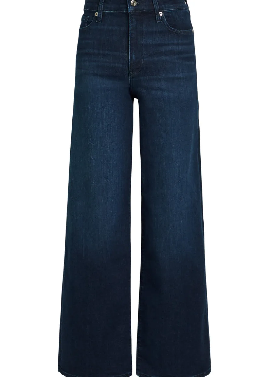 Le Slim Palazzo wide-leg jeans